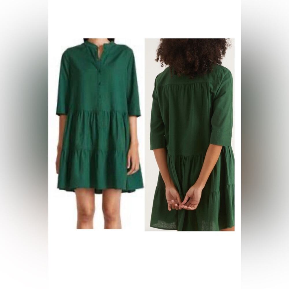 Apiece Apart Maurino Drop Waist Dress